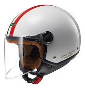 Casco Ls2 Abierto 560 Rocket Trip Blanco Rojo Verd
