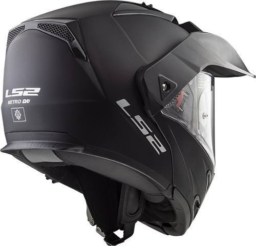 Casco Moto Rebatible Ls2 324 Metro Evo Solid Negro - $ 190.900 - CicloFox  Motos