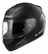 Casco Integral Ls2 352 Rookie Negro Brillo Ciclo