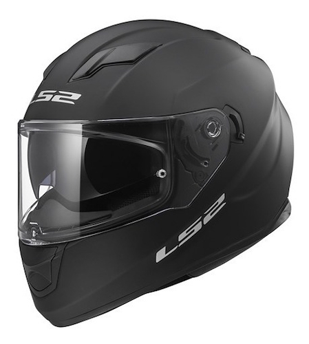 Casco Integral Ls2 320 Negro Doble Viso - $ 206.049