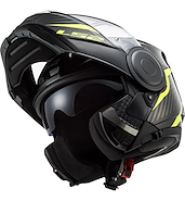 Casco Moto Rebatible Ls2 902 Scope fluo Pinlock Do