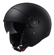 Casco Abierto Ls2 597 Cabrio  Negro