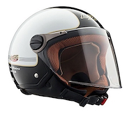 Casco Ls2 Abierto 560 Travis Blanco Negro Moto Cic