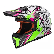 Casco  Ls2 Mx 437  Motocross Ciclofox