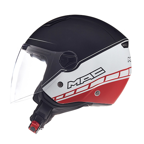 Casco Moto Abierto Mac Beat Cyrus Ciclofox - $ 118.700