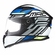 Casco Integral Mac Speed Con Graficas