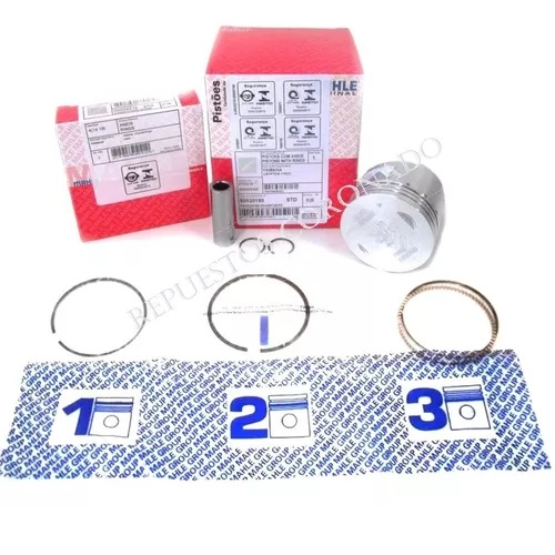 Kit Pistón Mahle Made In Brasil Yamaha Crypton 110 - $ 53.492