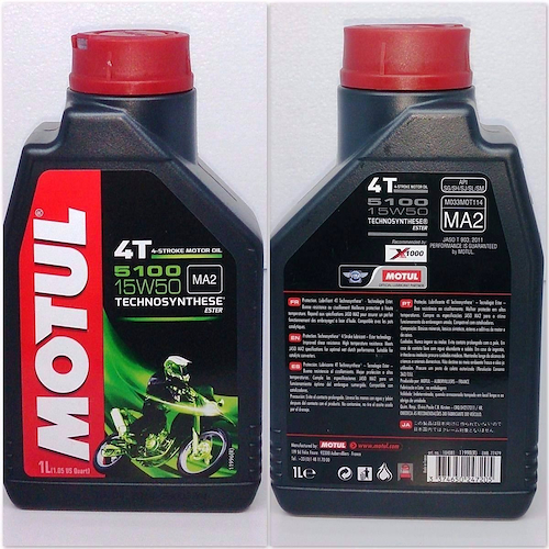 Aceite Lubricante Motul 5100 4t Semi-sintetico 15w - $ 19.805