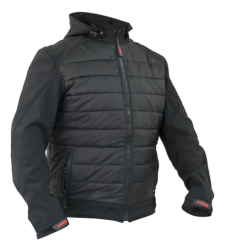 Campera Moto Samurai Milan Negro Urban Proteccione - $ 129.766