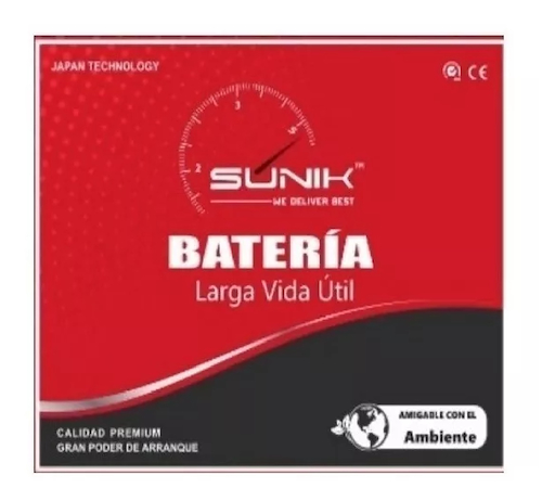 Bateria De Gel YTX 4L Sunik - $ 22.652