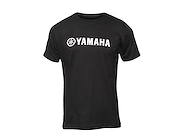 Remera Manga Corta Jersey Yamaha Casual NEGRA