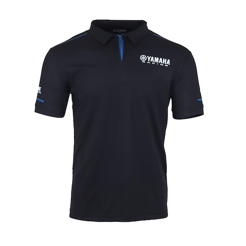 Chomba Yamaha Racing Negra Azul Original - $ 44.000