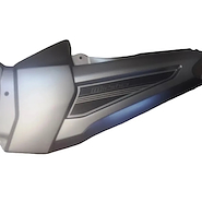 Cacha Lateral Izq Gris Calco Gris Yamaha Fz 16