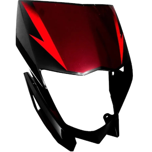 Mascara Óptica Moto Yamaha Xtz 125 Rojo Original - $ 60.700