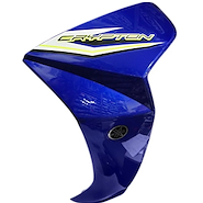 Cubre Piernas Yamaha New Crypton Original Azul Izq