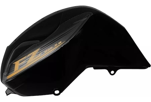 Cacha Tanque Izq Negra Dorada Yamaha Fz Fi 2.0 Ori - $ 228.173