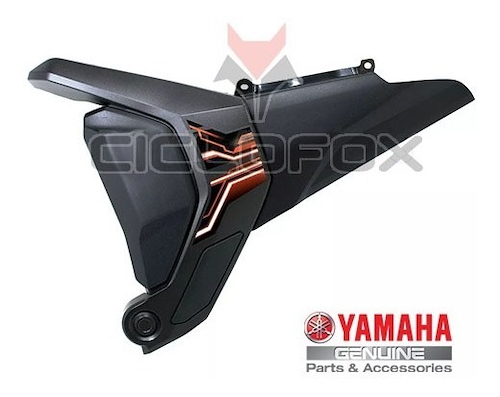 Cacha Lateral Izquierda Negra Naranja Yamaha Fz Fi - $ 94.730