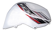 Cacha Tanque Derecha Blanca Yamaha Fzs Fi 2.0 Orig