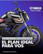Plan de Ahorro Yamaha FZ-S FI v3.0 0km