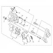 Caliper Delantero Completo FZ 25