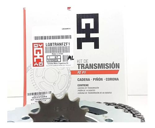 Kit Transmision Moto Yamaha Fz Fi 2.0 41 Dientes Q - $ 105.500