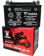 Bateria Gel Yuasa Yt9a = Ytx9 Bs Inazuma 250 Gw /