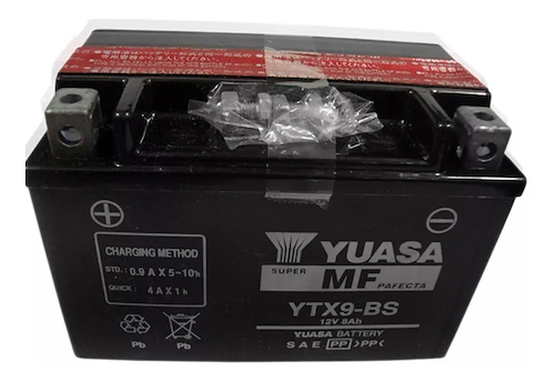 Bateria Yuasa Ytx9 Bs Honda Cbr F2 Y Muchas Mas - $ 179.560 - CicloFox Motos