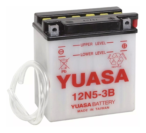 Bateria Yuasa 12n5-3b = Yb5-lb Fz 16 Ciclofox - $ 43.049