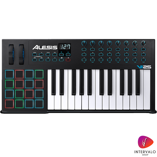 ALESIS VI25 ADVANCED  PAD KEYBOARD CONTROLLER USB