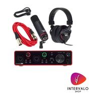 FOCUSRITE Scarlett 2i2 Studio (3ra Generación)