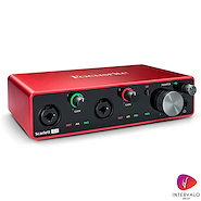 FOCUSRITE Scarlett 4i4 Studio (3ra Generación)