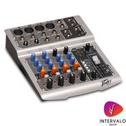 PEAVEY PV6 - 6 canales - 48v Phantom power - EQ 3 bandas