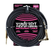 ERNIE BALL P06058 Cable plug R-L 7.5m negro