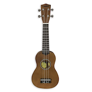 LEONARD UK15NA Ukelele soprano con funda - color natural