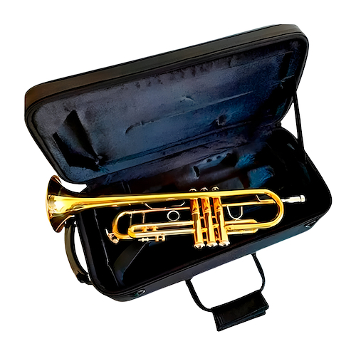 LINCOLN WINDS LCTR-805 Trompeta Bb deluxe dorada con estuche