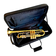 LINCOLN WINDS LCTR-805 Trompeta Bb deluxe dorada con estuche