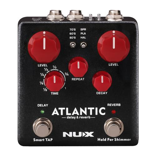 NUX NDR-5 ATLANTIC DELAY-REVERB Pedal de efecto VERDUGO SERIES