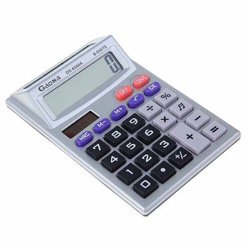 Calculadora Gaona Doble Visor DS-6588A - $ 5.100