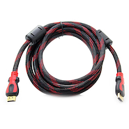 Cable HDMI Macho a HDMI Macho Mallado con Filtro de 5mts