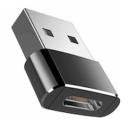 Adaptador OTG USB macho a Type C hembra
