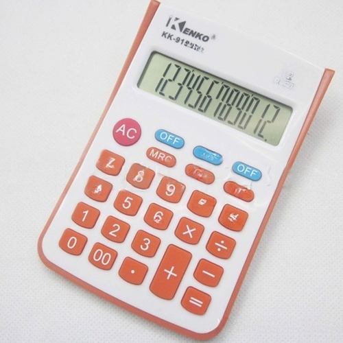 Calculadora con funda 8 dígitos KK-568A - $ 2.476