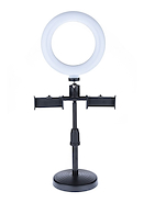 Aro de Led de Escritorio con 2 Soportes