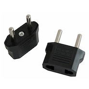 Adaptador 220v Ficha Redonda