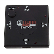 Switch HDMI 3 Entradas 1 Salida HDTV 1.4 1080p