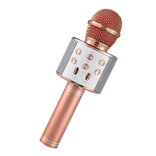 Micrófono Karaoke Niños 5w Bluetooth Efectos De Voz Parlante