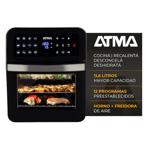 Freidora de aire y horno Atma HFR582DP - $ 230.800