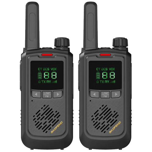 Kit x2 Handies Baofeng radio Uhf Lcd 16ch 10km  BFT17 - $ 74.700