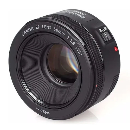 Lente Canon EF 50mm f/1.8 STM - $ 180.360