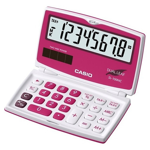 Calculadora Portátil Casio SL-100NC - $ 14.280