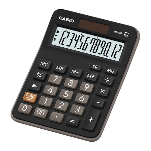 Calculadora de Escritorio MX-12B-BK - $ 18.000